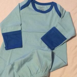 Brand new with tags organic infant gown